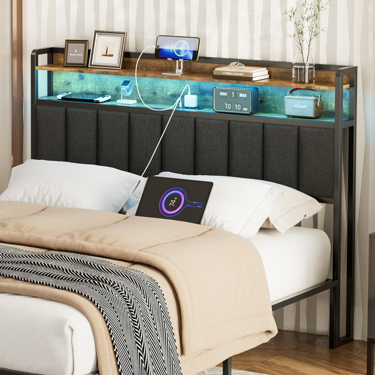 Led lights sale around headboard